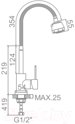 Смеситель Ledeme L74304