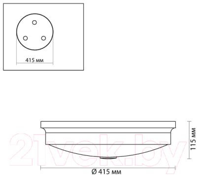 Потолочный светильник Odeon Light Light Marsei 4824/4C