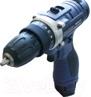 Аккумуляторная дрель-шуруповерт Watt WAS-12Li-2 (1.012.027.12)