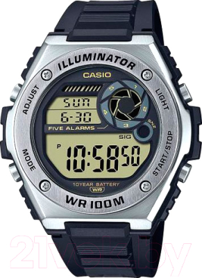 Часы наручные мужские Casio MWD-100H-9AVEF - фото
