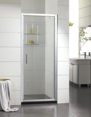 Стеклянная шторка для ванны Bravat 90х200 / BD090.4111A