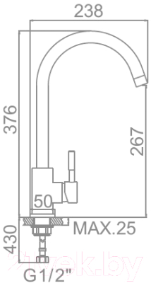 Смеситель Ledeme L74998A-3