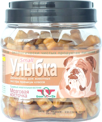 Лакомство для собак Green QZin Улыбка Small - фото