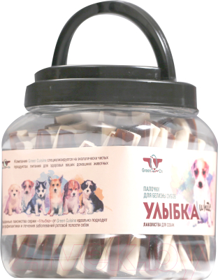 Лакомство для собак Green QZin Улыбка White - фото