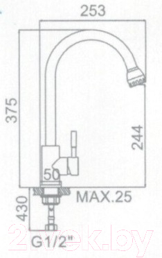 Смеситель Ledeme L74205