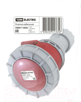 Розетка кабельная TDM SQ0611-0026