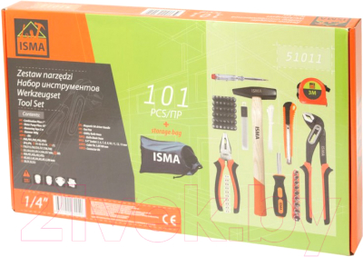 Универсальный набор инструментов ISMA 51011