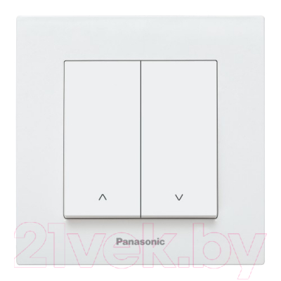 Выключатель Panasonic Karre Plus WKTT00222WH-BY