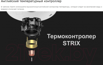 Электрочайник Xiaomi Mi Smart Kettle Pro BHR4198GL / MJHWSH02YM