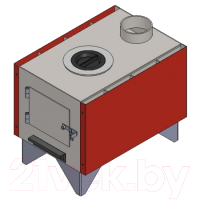 Печь отопительная Мета-бел Ямал АОТ 6.0