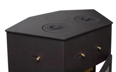 Печь-камин Мета-бел Енисей АОТ 11.0 (с плитой)