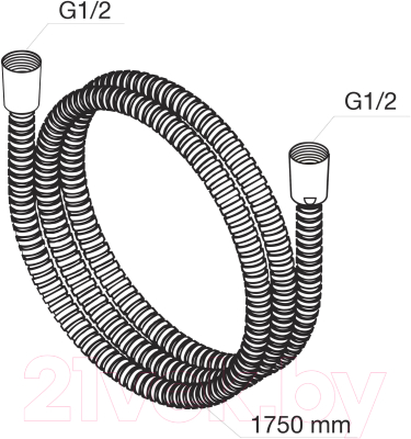 Душевой шланг Damixa 760400264