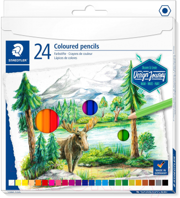 Набор цветных карандашей Staedtler 146C C24 - фото