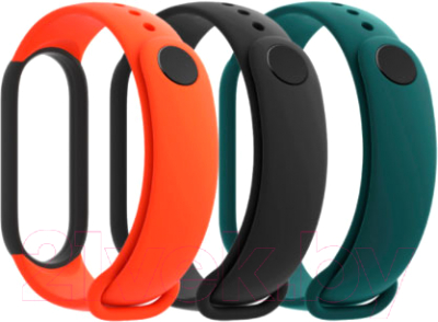 Комплект ремешков для фитнес-трекера Xiaomi Mi Smart Band 5 Strap / BHR4639GL - фото