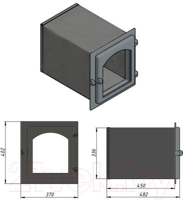 Духовой шкаф для печи Везувий 220