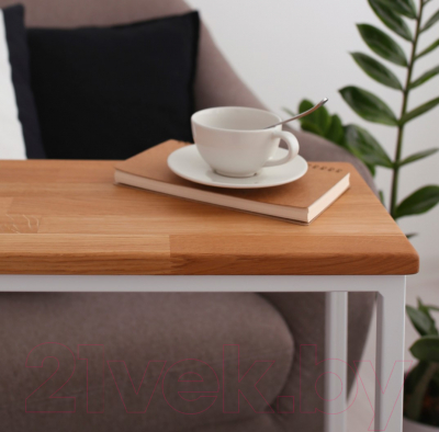 Приставной столик Stal-Massiv 1642-46/WH