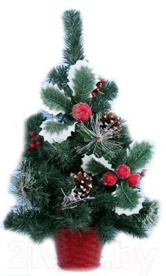 Ель искусственная Зимнее волшебство Шишки-ягодки / 706051 - фото