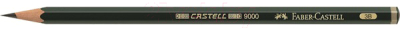 Простой карандаш Faber Castell 9000 3B / 119003 - фото