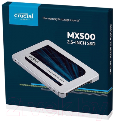 SSD диск Crucial MX500 500GB (CT500MX500SSD1)