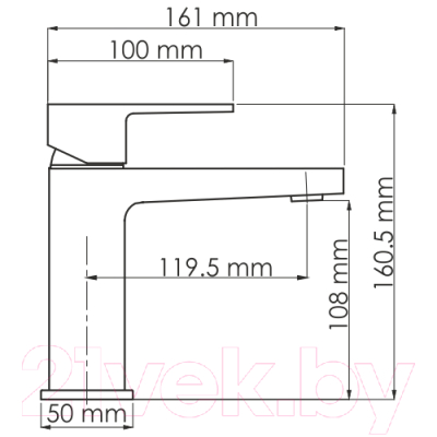 Смеситель Wasserkraft Abens 2003