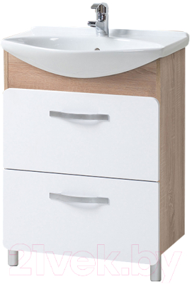 Тумба под умывальник Акваль Сеул 65 / СЕУЛ.65.65.10.N - фото