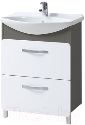 Тумба под умывальник Акваль Сеул 65 / СЕУЛ.65.65.27.N - фото