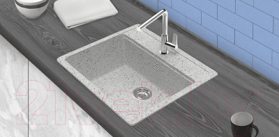 Мойка кухонная Berge BR-5750 (серый)