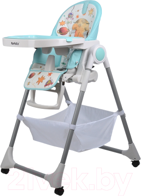 Стульчик для кормления Farfello Grace (небесно-голубой) - фото