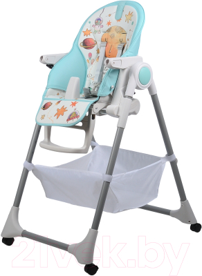 Стульчик для кормления Farfello Grace (небесно-голубой)