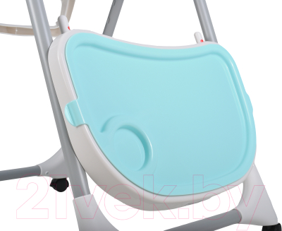 Стульчик для кормления Farfello Grace (небесно-голубой)