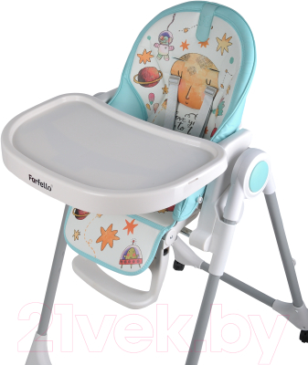 Стульчик для кормления Farfello Grace (небесно-голубой)