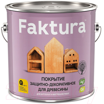 Защитно-декоративный состав Ярославские краски Faktura - фото