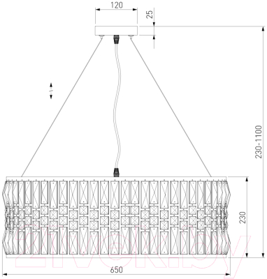 Люстра Евросвет Lory 10116/8