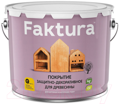 Защитно-декоративный состав Ярославские краски Faktura - фото