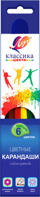 Набор цветных карандашей ЛУЧ Классика / 29С 1709-08 - фото