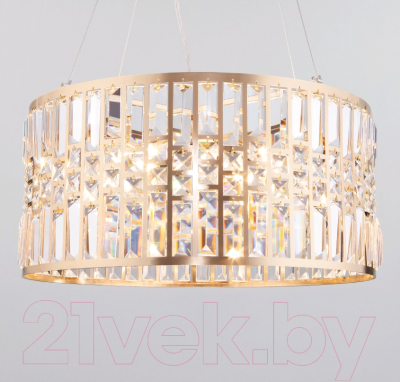 Люстра Евросвет Lory 10116/5 (золото/прозрачный хрусталь)