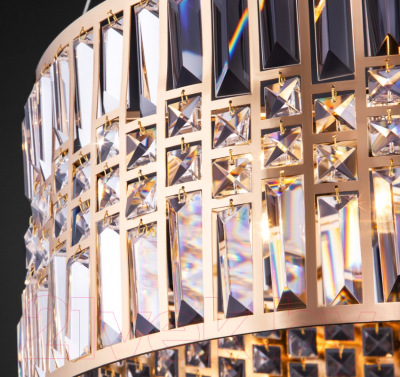 Люстра Евросвет Lory 10116/5 (золото/прозрачный хрусталь)