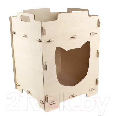 Домик для животных Woody Кошкин дом. Основа / 06138 - фото