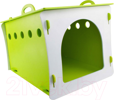 Домик для животных Woody Яблоко / 06176 - фото