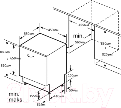 Посудомоечная машина Zigmund & Shtain DW 169.4509 X
