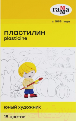 Пластилин ГАММА Юный художник / 280047