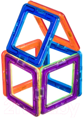 Конструктор магнитный Bondibon Магнитоформы 6 деталей / ВВ4398