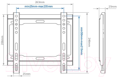 Кронштейн для телевизора ARM Media Steel-5