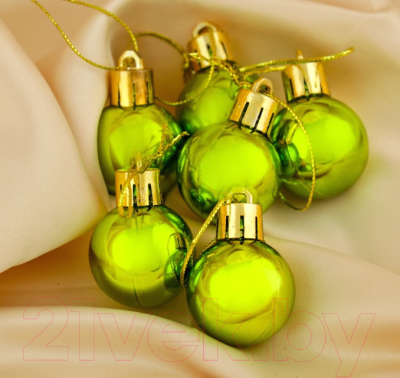 Набор шаров новогодних Зимнее волшебство Глянец / 3505658