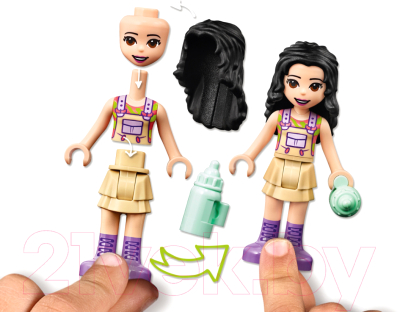 Конструктор Lego Friends Джунгли: Спасение слонёнка / 41421