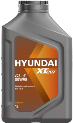 Трансмиссионное масло Hyundai XTeer Gear Oil-5 80W90 / 1011017 - фото