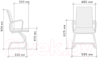 Стул офисный Everprof EP-696 CF