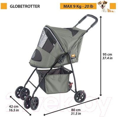 Тележка-переноска Ferplast Globetrotter / 85750099