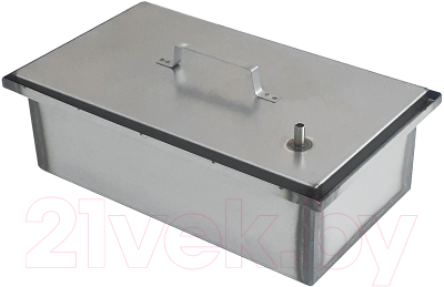 Коптильня Кедр С гидрозатвором и поддоном 490x290x190мм / К2-1.5НГЗ