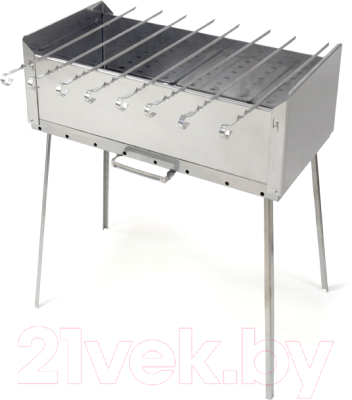 Мангал Кедр Плюс Дипломат 57x28x70 / МД-8с - фото